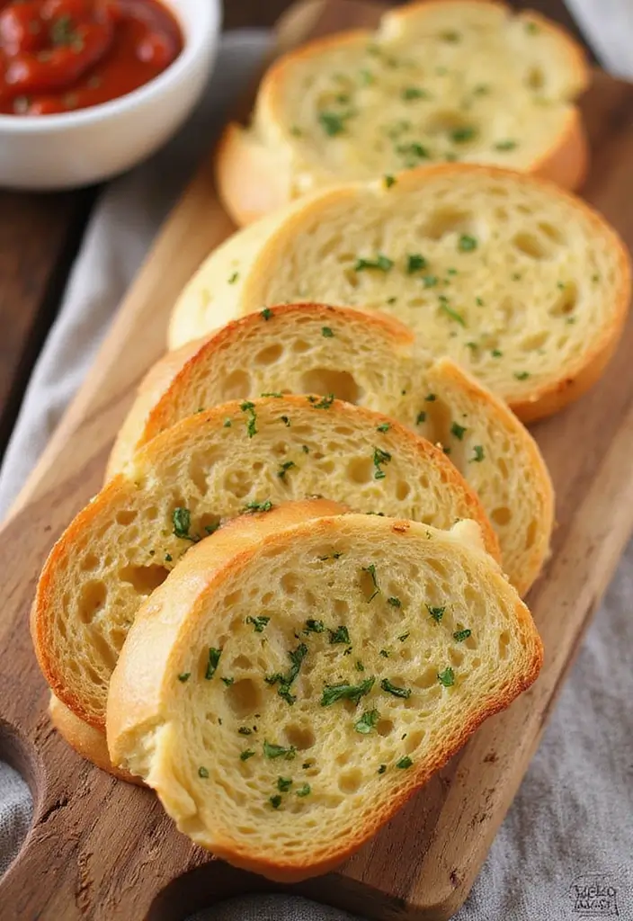 25 Robin Hood Gluten Free Flour Recipes You Can Count On - 19. Gluten Free Garlic Bread
