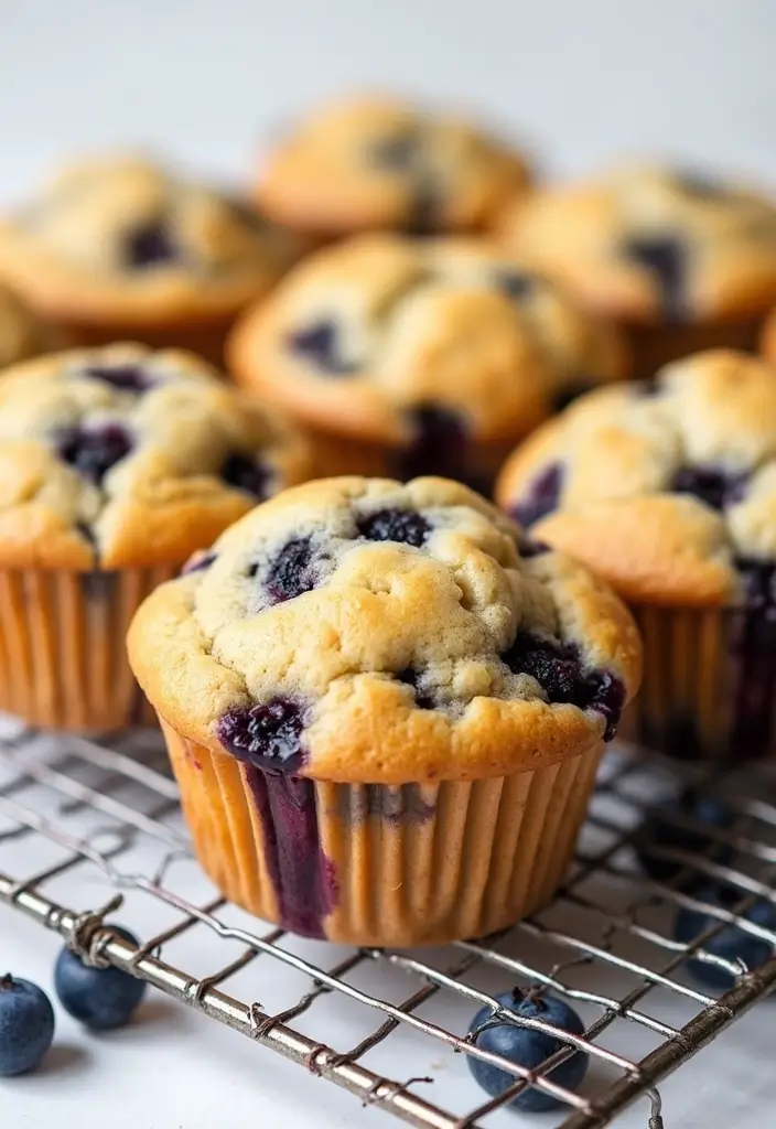 25 Robin Hood Gluten Free Flour Recipes You Can Count On - 5. Gluten Free Blueberry Muffins