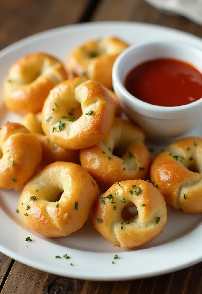 25 Schar Gluten Free Puff Pastry Recipes To Bake At Home - 15. Garlic and Herb Puff Pastry Knots