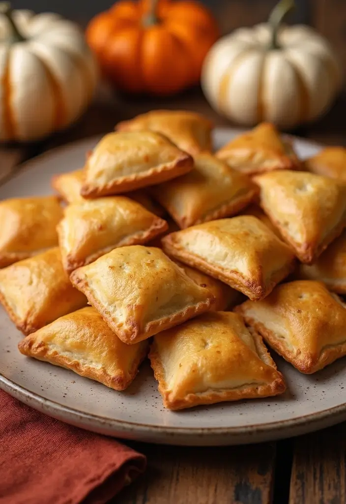 25 Schar Gluten Free Puff Pastry Recipes To Bake At Home - 8. Pumpkin Spice Puff Pastry Pockets