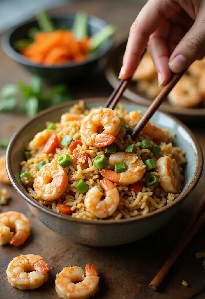 27 Gluten And Dairy Free Instant Pot Recipes To Cook Fast - 12. Instant Pot Shrimp Fried Rice