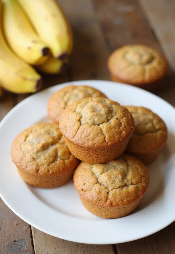 27 Gluten Dairy Egg Free Recipes Desserts That Taste Great - 25. Banana Bread Muffins