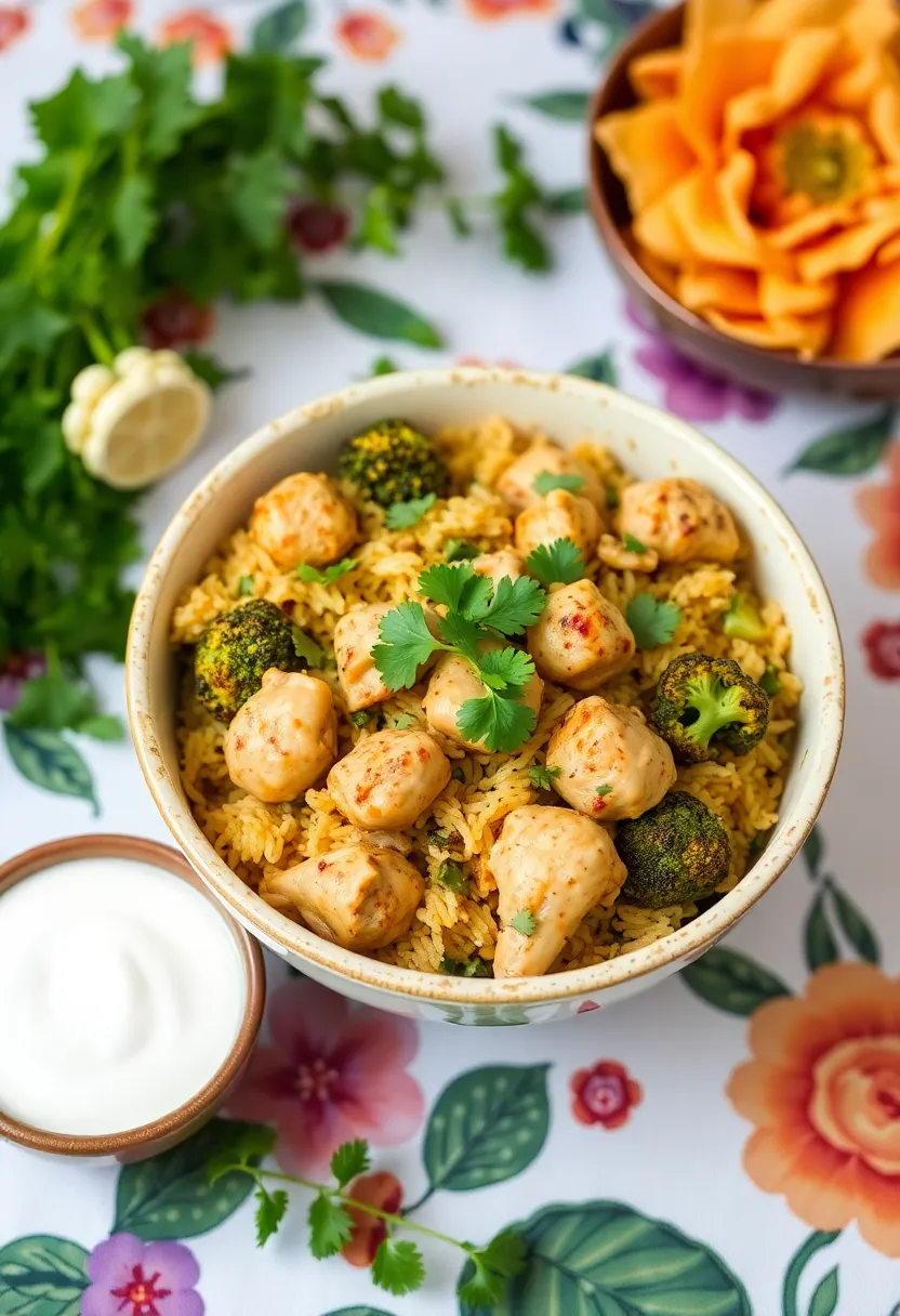 27 Gluten Free Chicken And Broccoli Recipes For Quick Meals - 12. Chicken and Broccoli Biryani