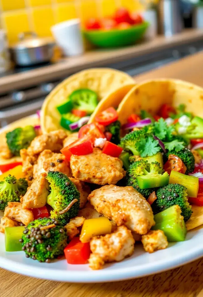 27 Gluten Free Chicken And Broccoli Recipes For Quick Meals - 14. Chicken and Broccoli Fajitas