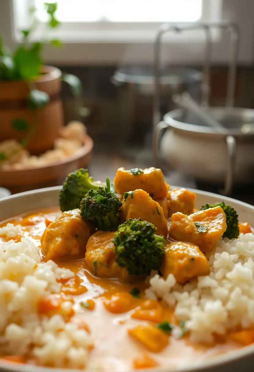 27 Gluten Free Chicken And Broccoli Recipes For Quick Meals - 17. Chicken and Broccoli Curry