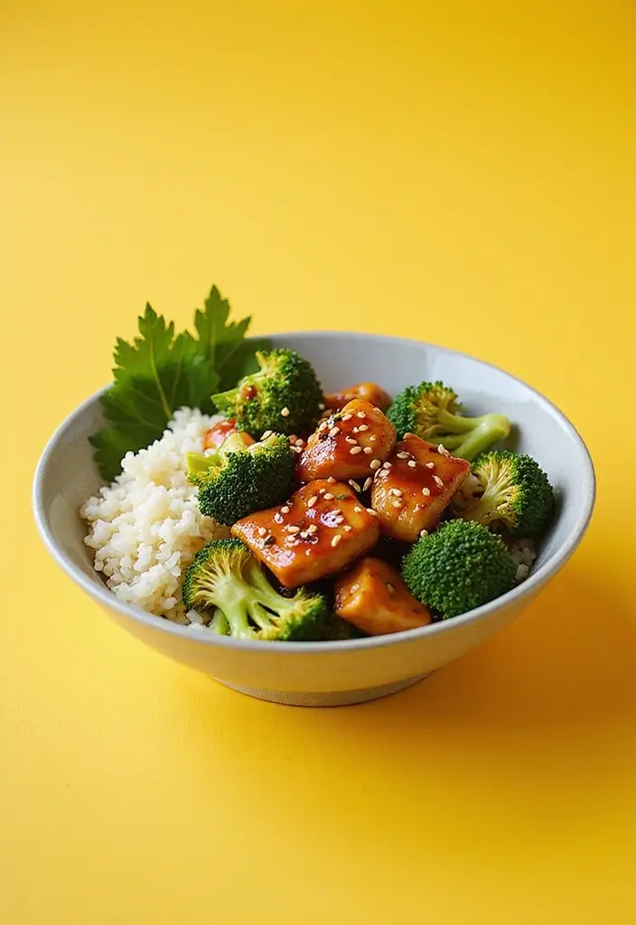 27 Gluten Free Chicken And Broccoli Recipes For Quick Meals - 7. Teriyaki Chicken and Broccoli Bowl