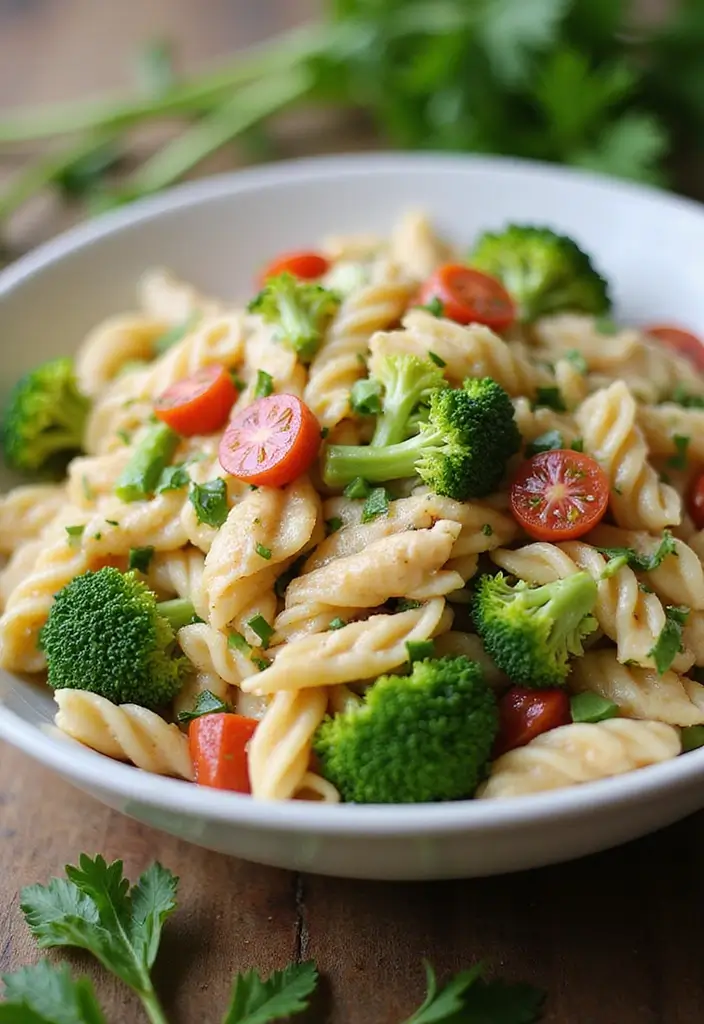 27 Gluten Free Chicken And Broccoli Recipes For Quick Meals - 9. Chicken and Broccoli Pasta Salad