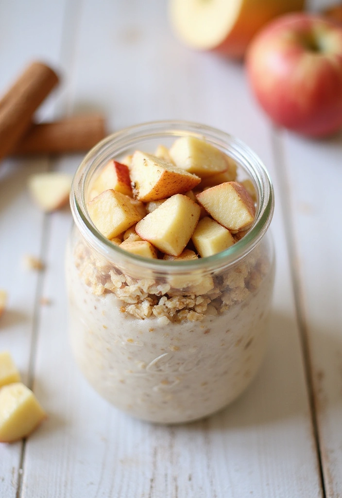 27 Gluten Free Dairy Free Brunch Recipes Perfect For Weekends - 12. Cinnamon Apple Overnight Oats