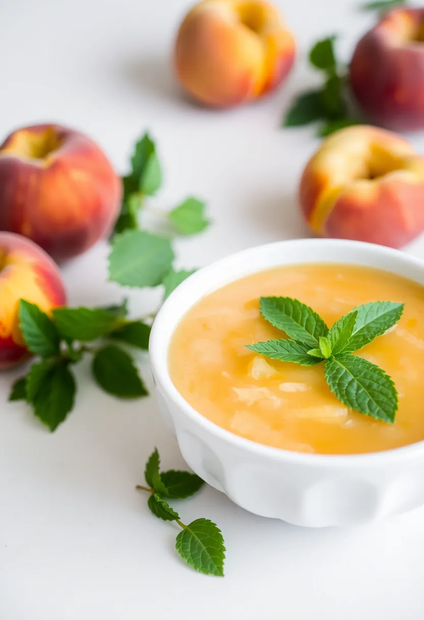 27 Gluten Free Dairy Free Brunch Recipes Perfect For Weekends - 21. Chilled Peach Soup