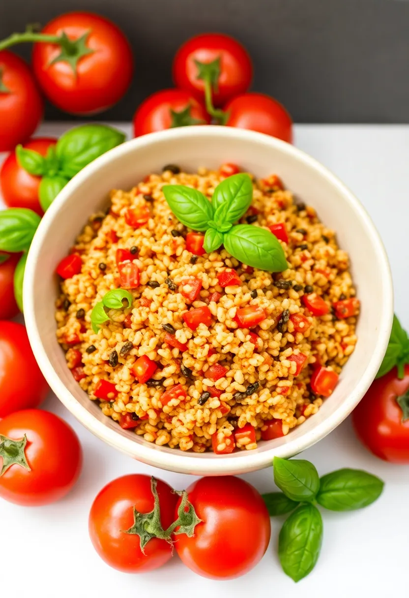 27 Gluten Free Dairy Free Brunch Recipes Perfect For Weekends - 22. Tomato and Basil Quinoa