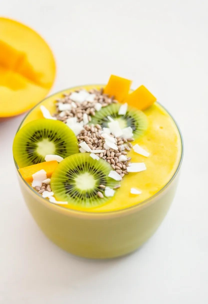 27 Gluten Free Dairy Free Brunch Recipes Perfect For Weekends - 26. Tropical Smoothie Bowl