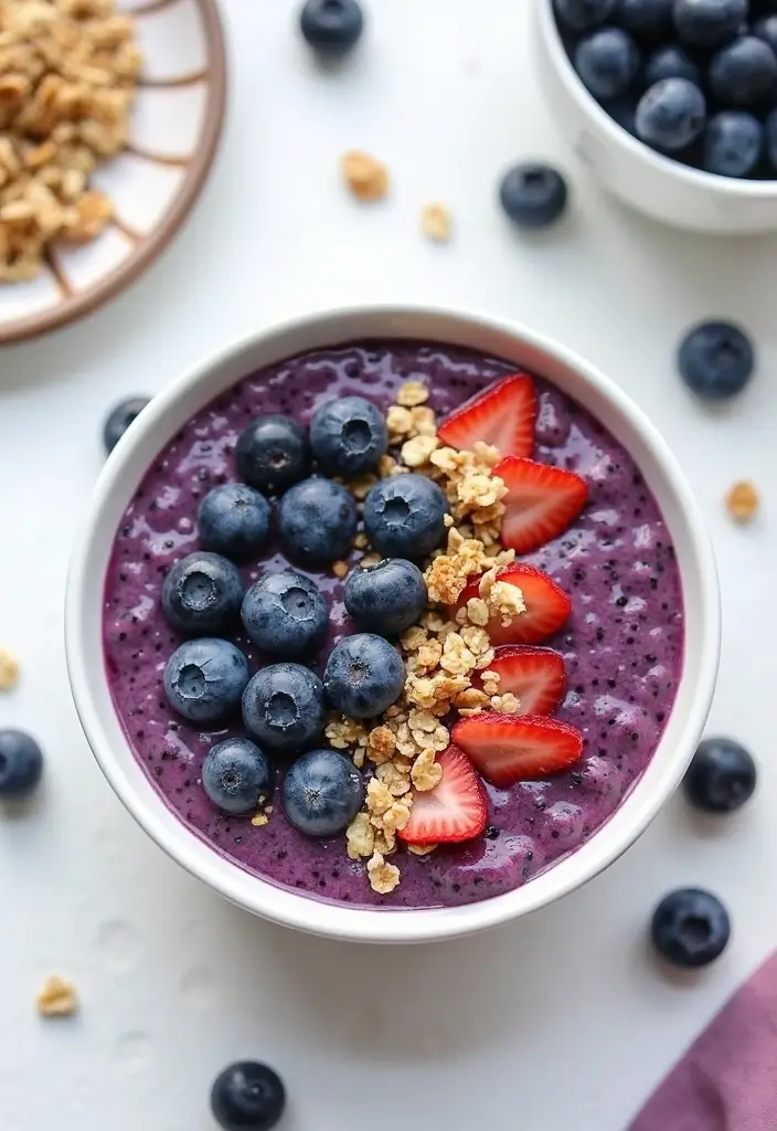27 Gluten Free Dairy Free Brunch Recipes Perfect For Weekends - 3. Blueberry Chia Seed Pudding