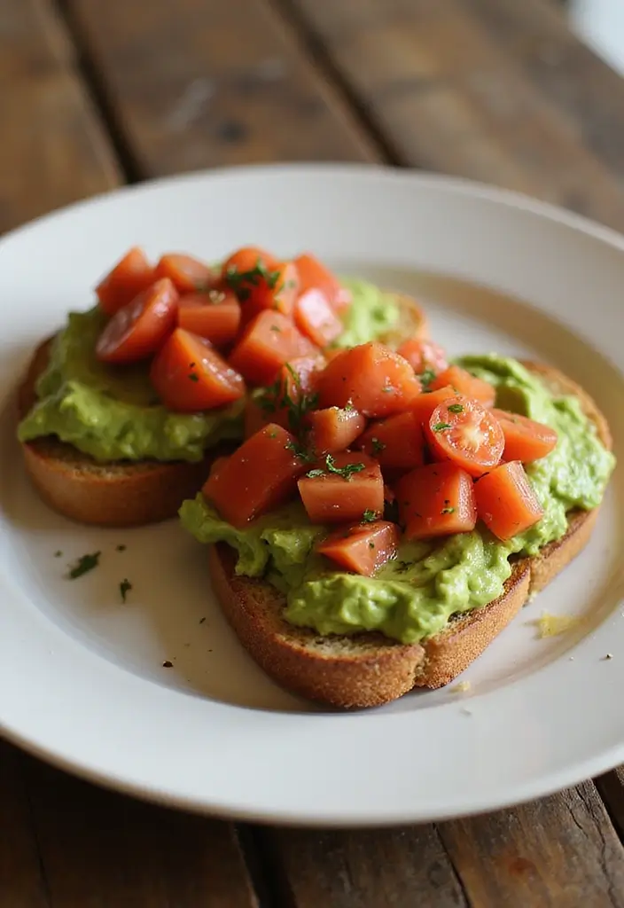 27 Gluten Free Dairy Free Brunch Recipes Perfect For Weekends - 4. Avocado Toast with Tomato Salsa