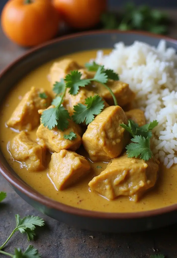 27 Gluten Free Dairy Free Chicken Recipes For Family Meals - 2. Creamy Coconut Chicken Curry