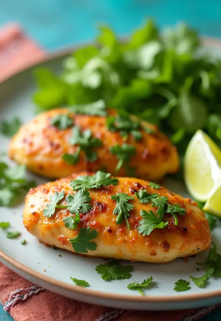 27 Gluten Free Dairy Free Chicken Recipes For Family Meals - 22. Cilantro Lime Chicken
