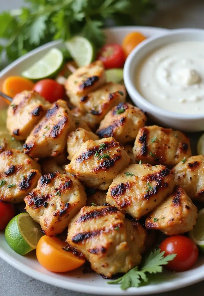 27 Gluten Free Dairy Free Chicken Recipes For Family Meals - 24. Chicken Souvlaki