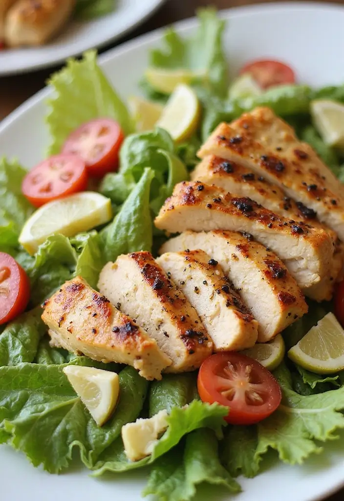 27 Gluten Free Dairy Free Chicken Recipes For Family Meals - 25. Chicken Caesar Salad