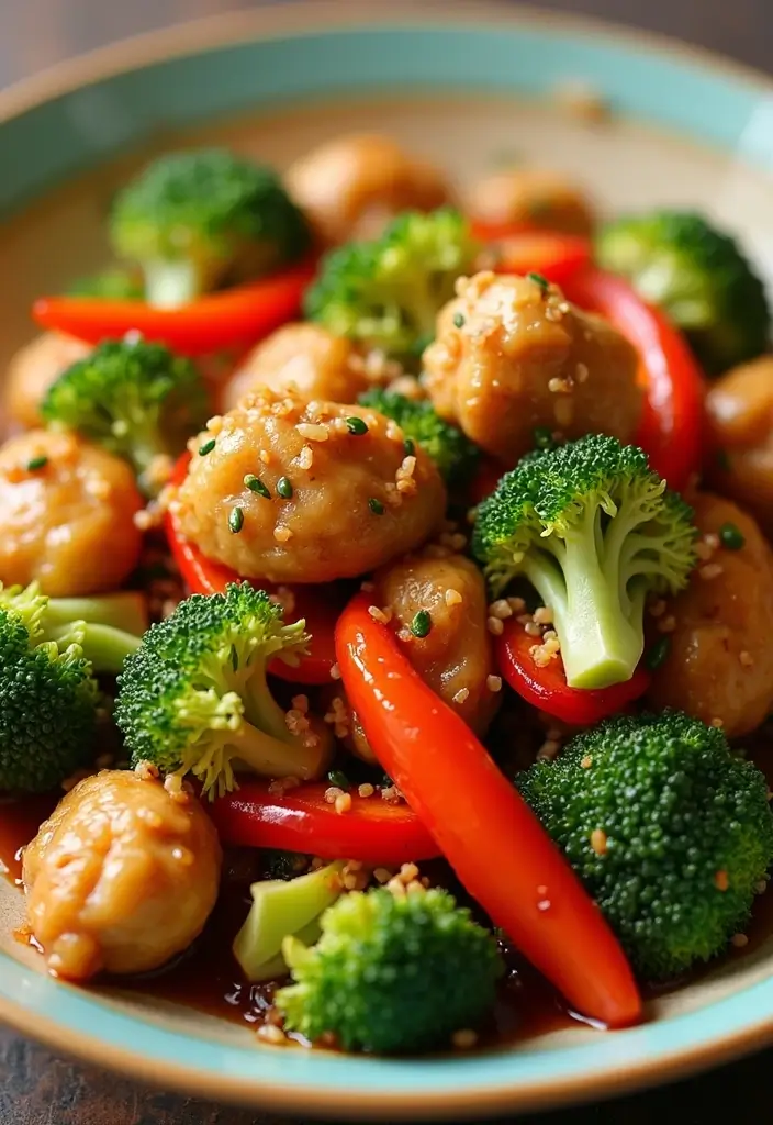 27 Gluten Free Dairy Free Chicken Recipes For Family Meals - 3. Honey Garlic Chicken Stir-Fry