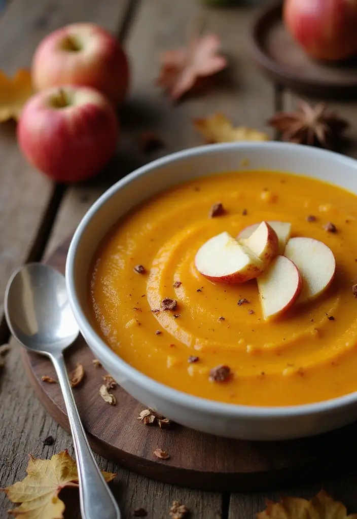 27 Gluten Free Dairy Free Fall Recipes Cozy And Comforting - 1. Butternut Squash and Apple Soup