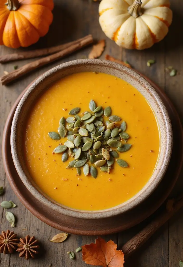 27 Gluten Free Dairy Free Fall Recipes Cozy And Comforting - 2. Creamy Coconut Pumpkin Soup
