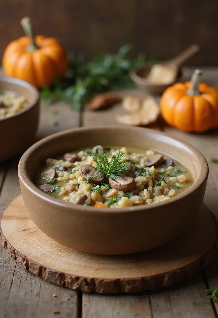 27 Gluten Free Dairy Free Fall Recipes Cozy And Comforting - 23. Wild Rice and Mushroom Soup