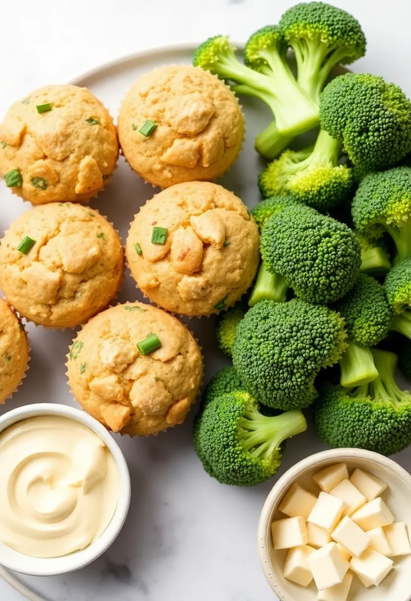 27 Gluten Free Dairy Free Muffins Recipes Soft And Moist - 21. Broccoli Cheddar Muffins
