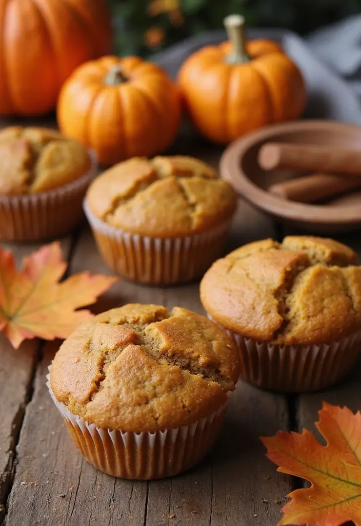 27 Gluten Free Dairy Free Muffins Recipes Soft And Moist - 3. Pumpkin Spice Muffins