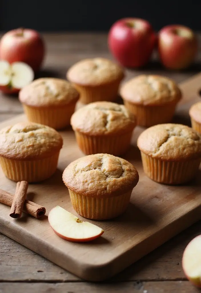 27 Gluten Free Dairy Free Muffins Recipes Soft And Moist - 6. Apple Cinnamon Muffins