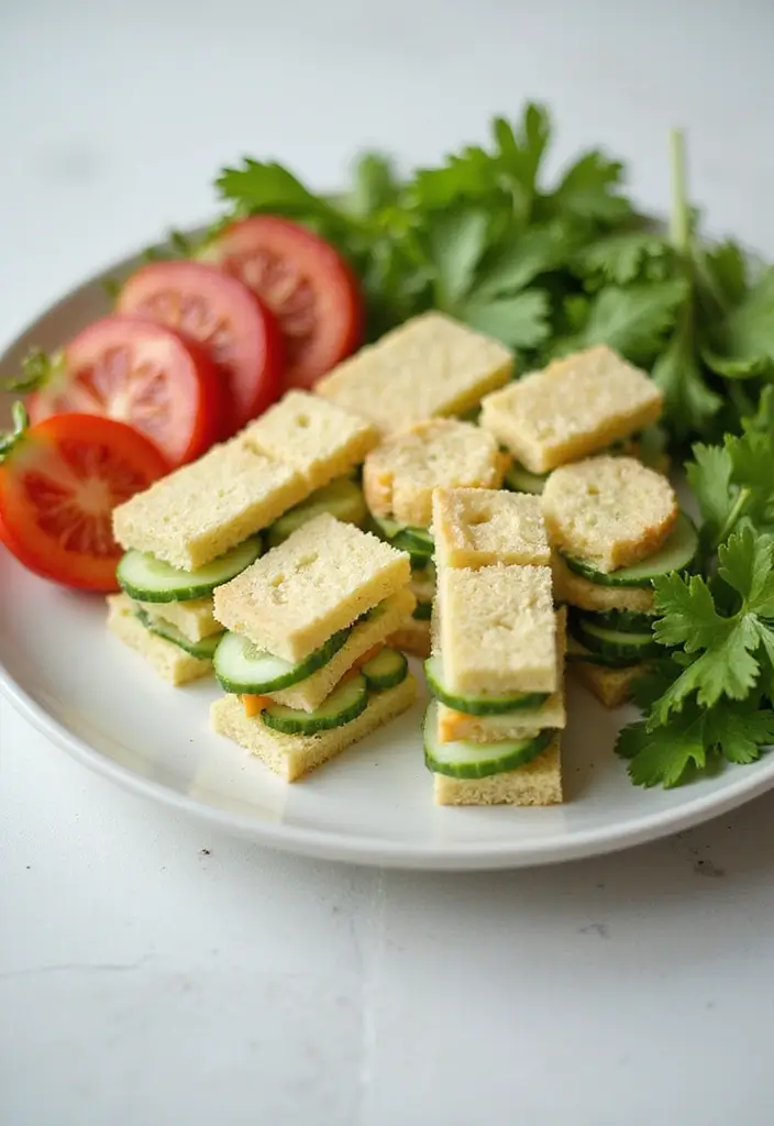 27 Gluten Free Dairy Free Nut Free Recipes Kids Will Love - 11. Cucumber Sandwiches
