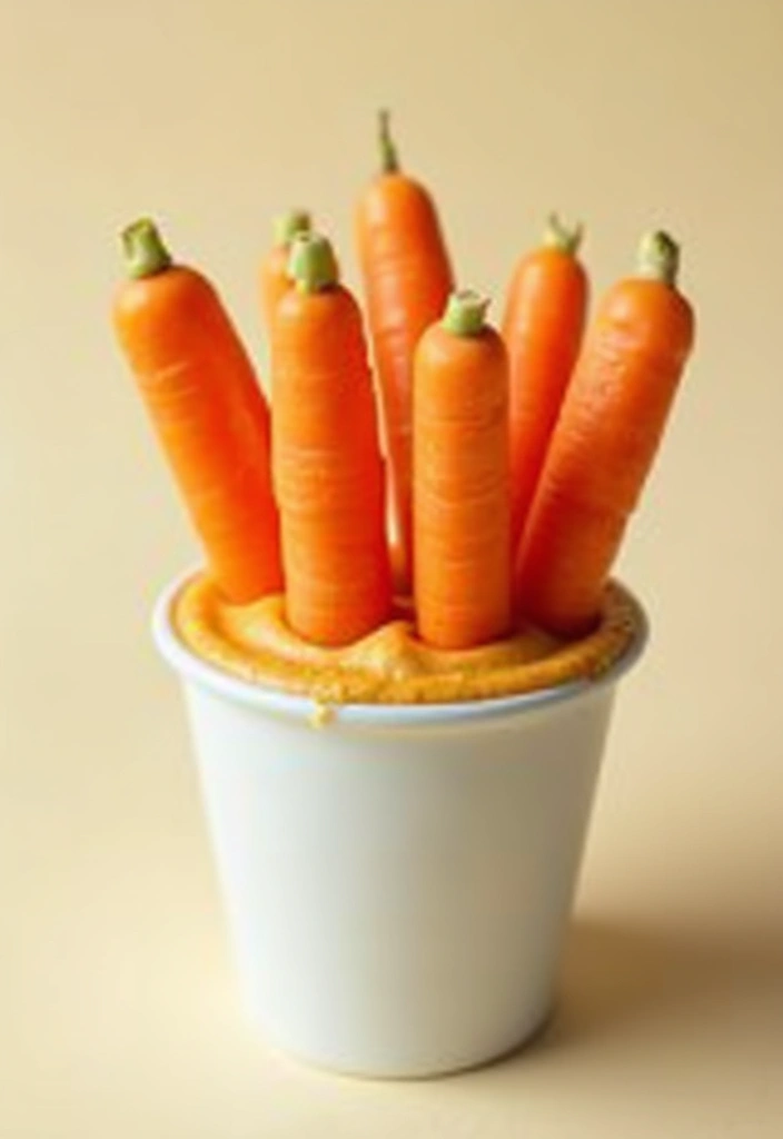 27 Gluten Free Dairy Free Nut Free Recipes Kids Will Love - 12. Carrot and Hummus Cups