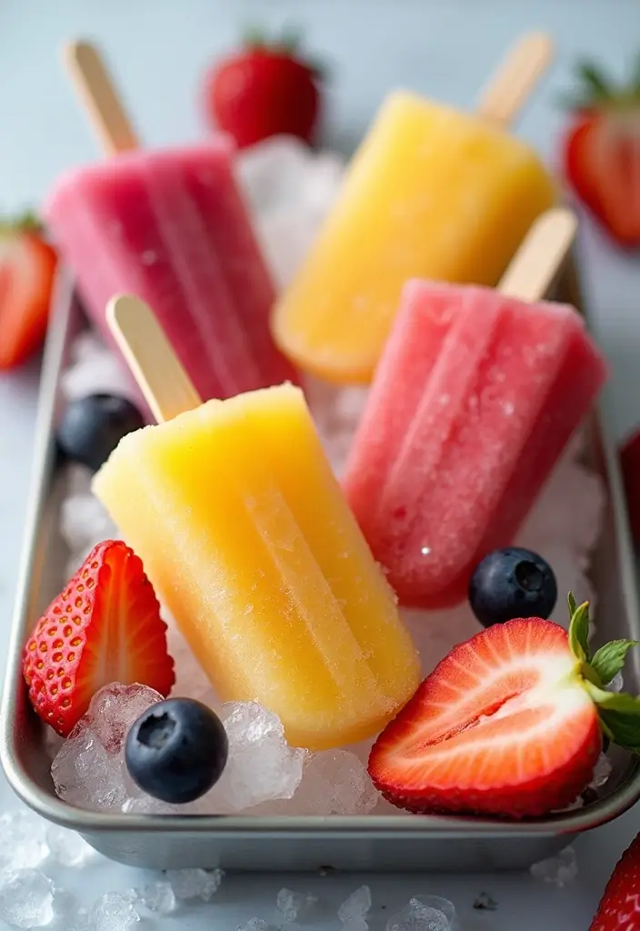 27 Gluten Free Dairy Free Nut Free Recipes Kids Will Love - 13. Frozen Fruit Pops