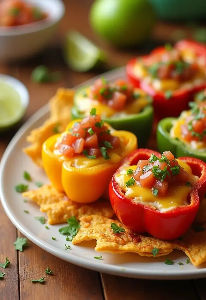 27 Gluten Free Dairy Free Nut Free Recipes Kids Will Love - 19. Mini Bell Pepper Nachos