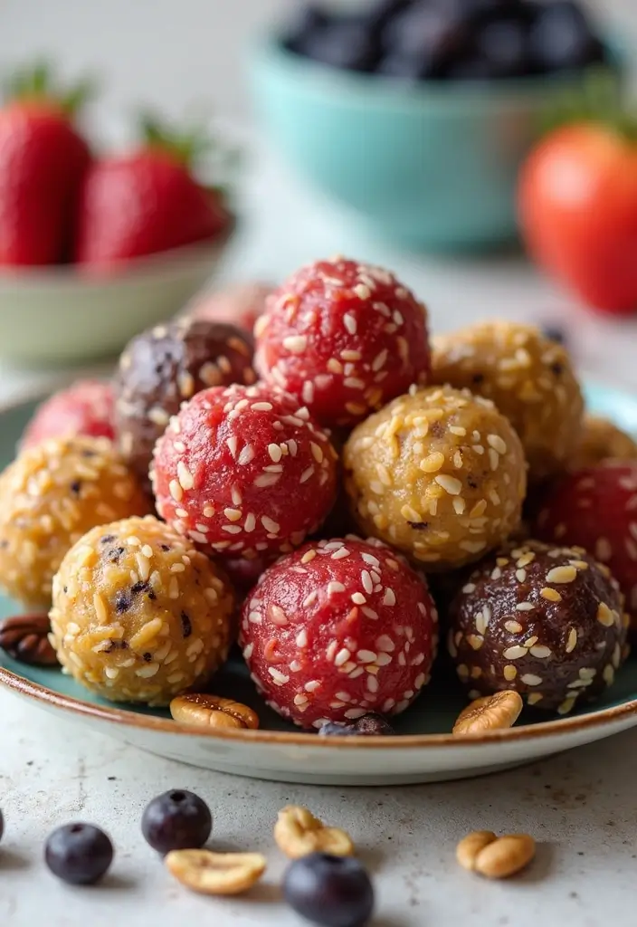 27 Gluten Free Dairy Free Nut Free Recipes Kids Will Love - 23. Fruit and Nut Energy Bites