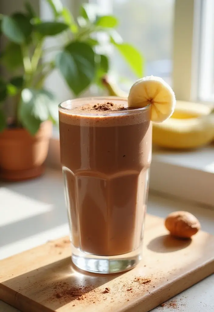 27 Gluten Free Dairy Free Nut Free Recipes Kids Will Love - 24. Chocolate Banana Smoothie