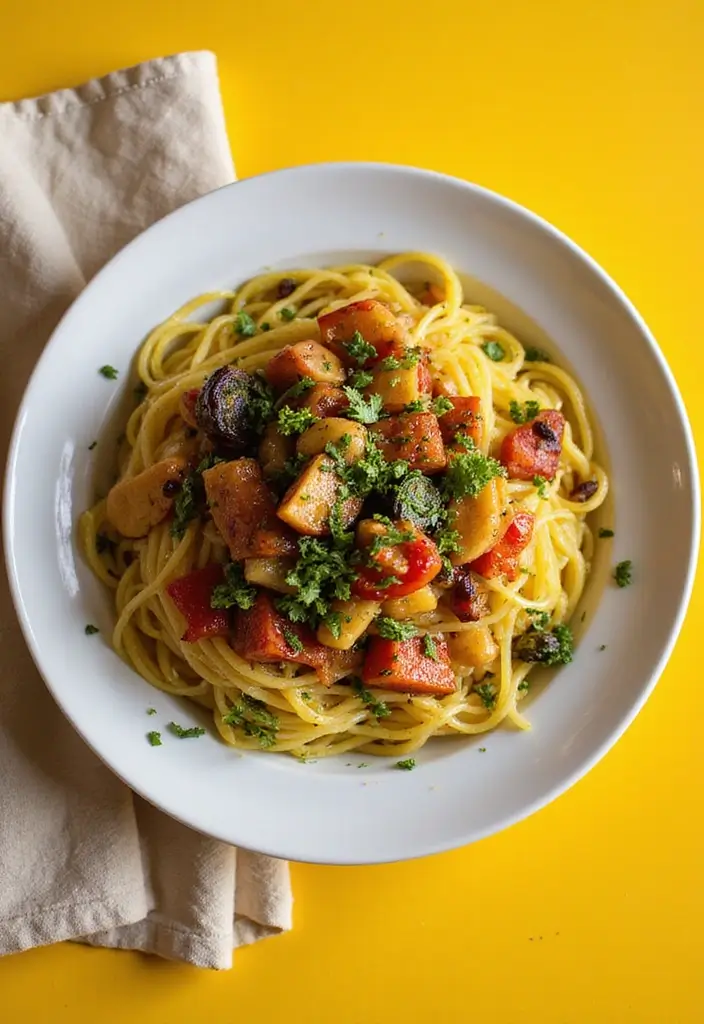 27 Gluten-Free Dairy-Free Potluck Recipes to Impress a Crowd - 17. Spaghetti Squash Primavera