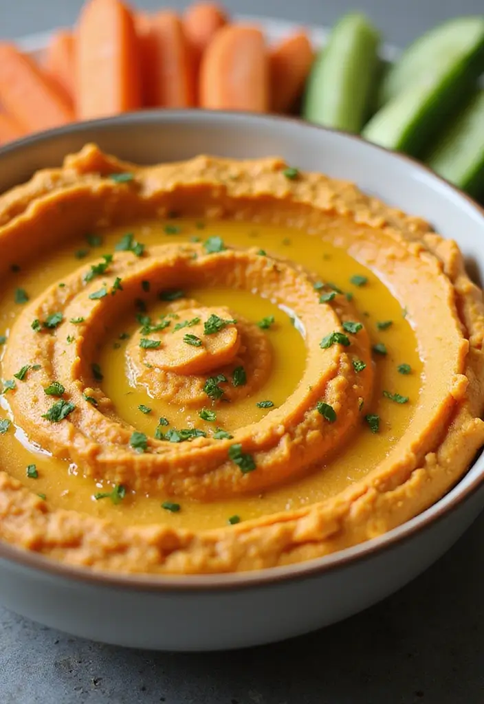 27 Gluten-Free Dairy-Free Potluck Recipes to Impress a Crowd - 2. Sweet Potato Hummus