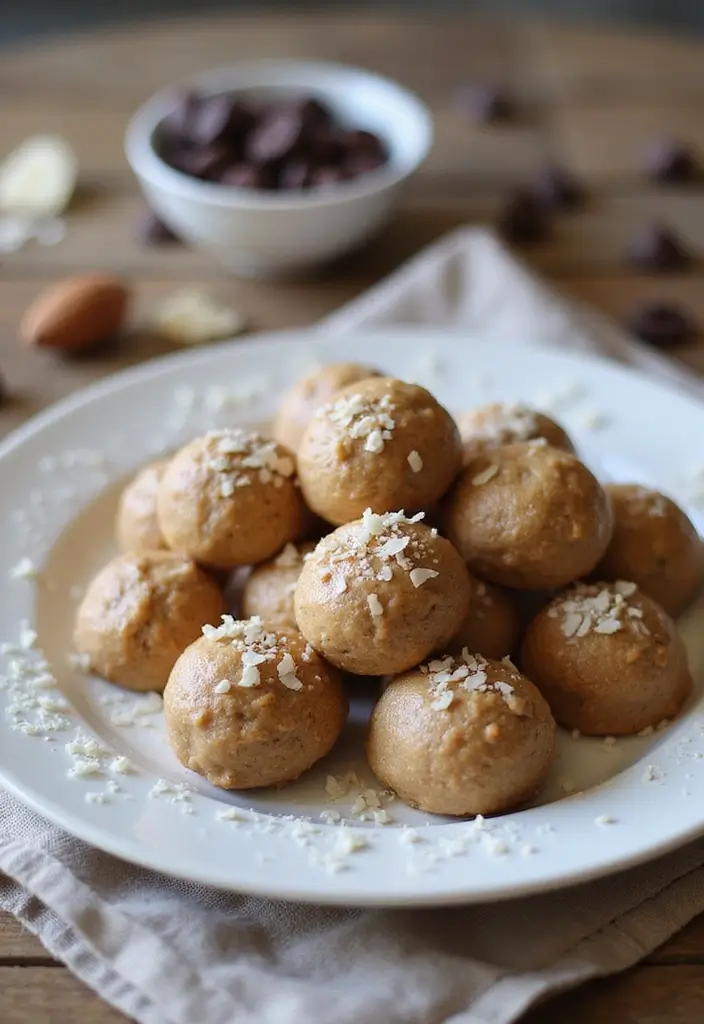 27 Gluten-Free Dairy-Free Potluck Recipes to Impress a Crowd - 20. Almond Butter Energy Bites