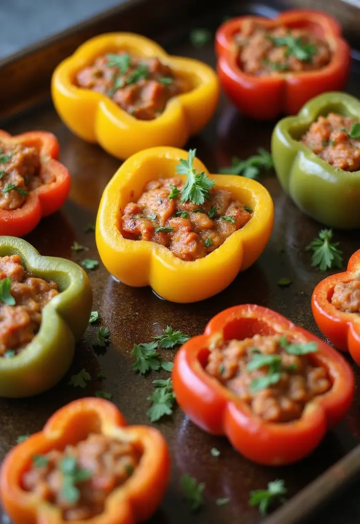 27 Gluten-Free Dairy-Free Potluck Recipes to Impress a Crowd - 3. Stuffed Mini Peppers