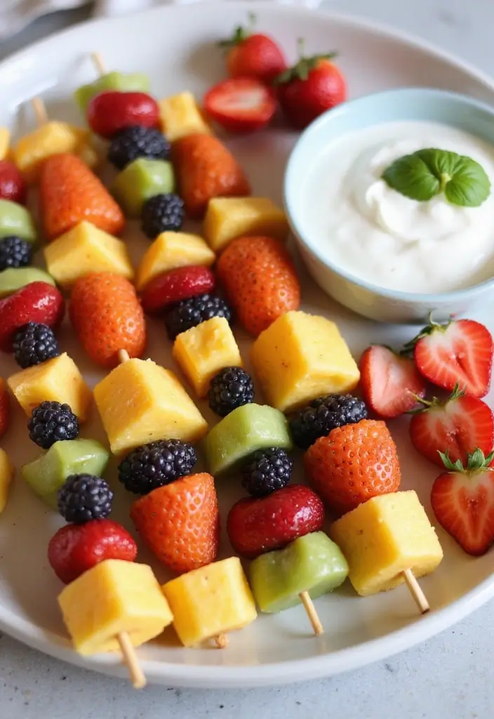 27 Gluten-Free Dairy-Free Potluck Recipes to Impress a Crowd - 8. Fruit Skewers