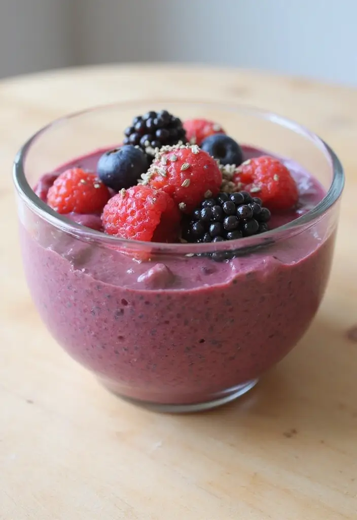 27 Gluten Free Recipes Easy Celiac Desserts That Work Every Time - 3. Fresh Berry Chia Pudding