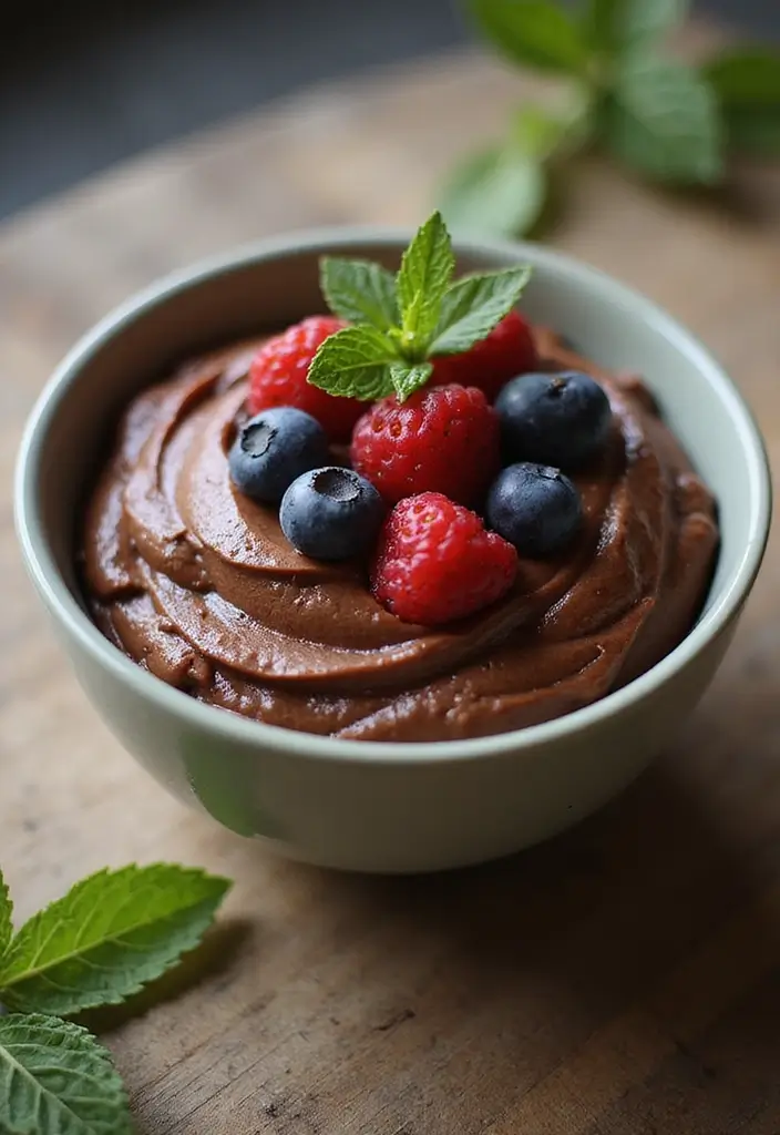 27 No Onion No Garlic Recipes Gluten Free And Delicious - 11. Chocolate Avocado Mousse