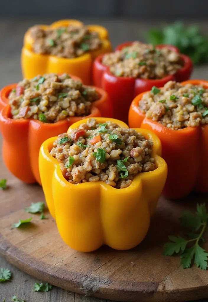 28 Gluten Free Recipes For A Crowd That Everyone Will Enjoy - 1. Savory Stuffed Bell Peppers