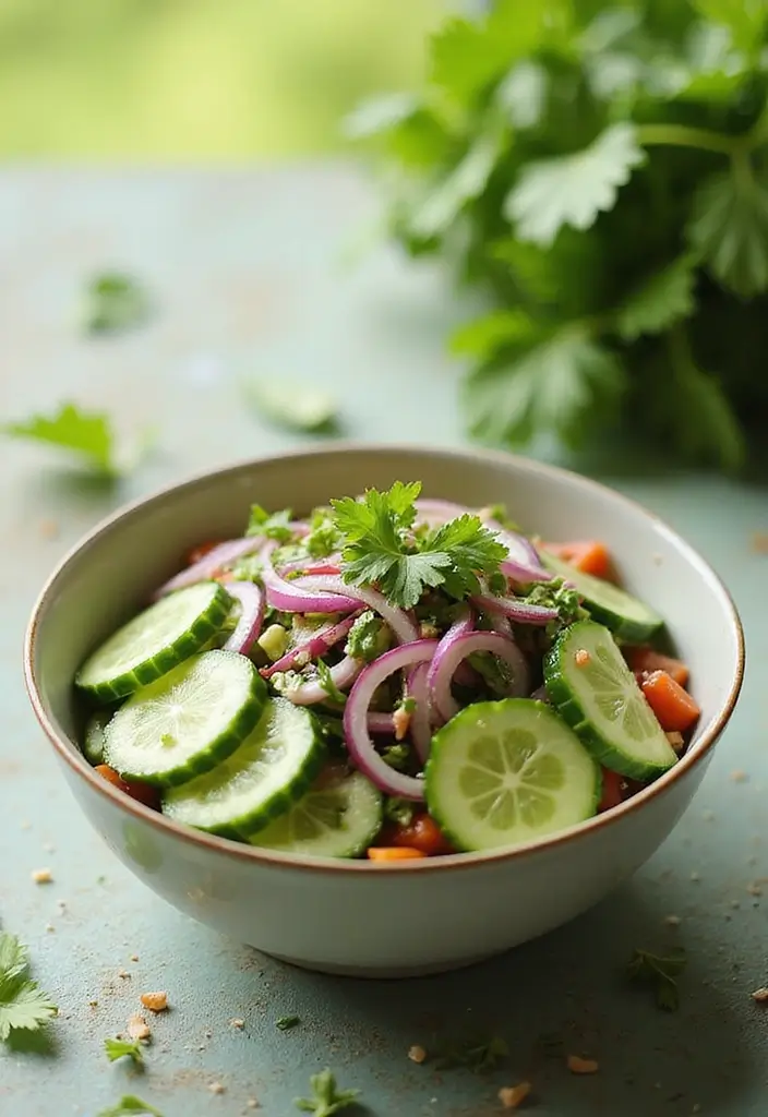 28 Gluten Free Recipes For A Crowd That Everyone Will Enjoy - 10. Thai Cucumber Salad