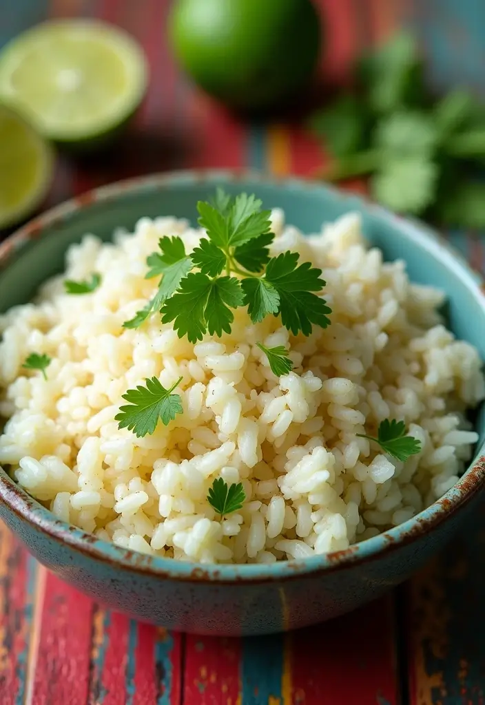 28 Gluten Free Recipes For A Crowd That Everyone Will Enjoy - 18. Cilantro Lime Rice