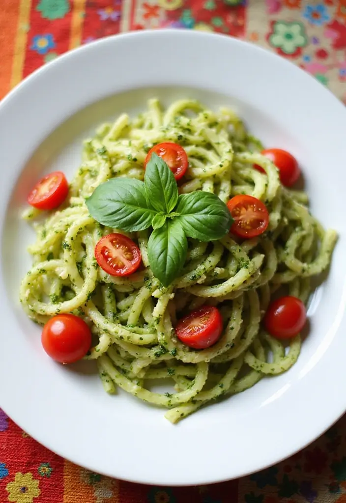 28 Gluten Free Recipes For A Crowd That Everyone Will Enjoy - 2. Zucchini Noodles with Pesto