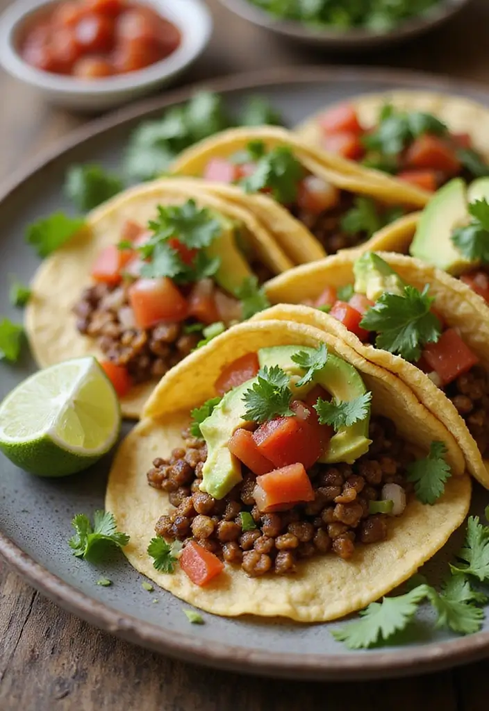 30 Gluten And Dairy Free Recipes Easy To Make At Home 11 30 Gluten And Dairy Free Recipes Easy To Make At Home - 11. Vegan Tacos with Lentils
