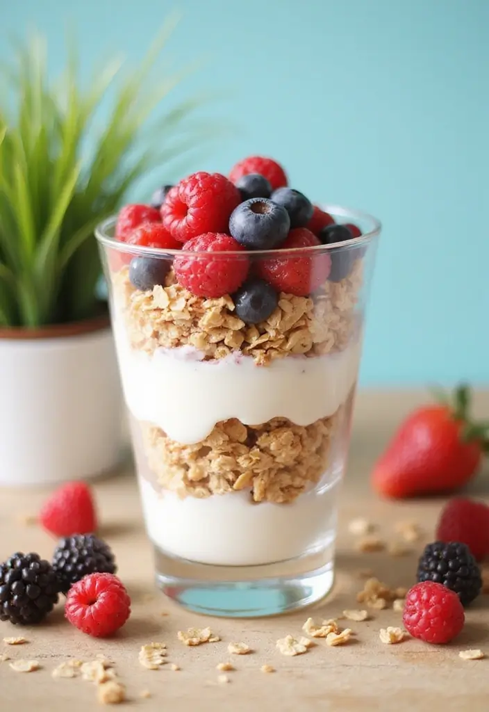 30 Gluten And Dairy Free Snack Recipes To Keep You Full - 21. Coconut Yogurt Parfait
