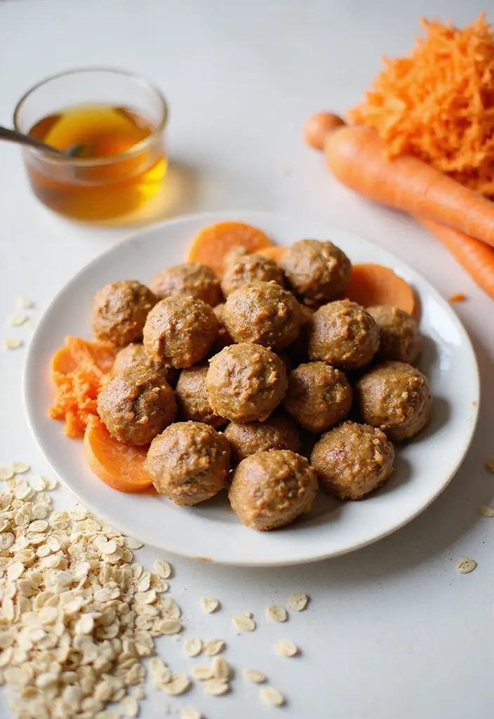 30 Gluten And Dairy Free Snack Recipes To Keep You Full - 25. Carrot Cake Energy Bites