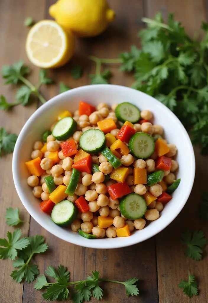 30 Gluten Free Casein Free Recipes Kids Will Enjoy - 17. Chickpea Salad
