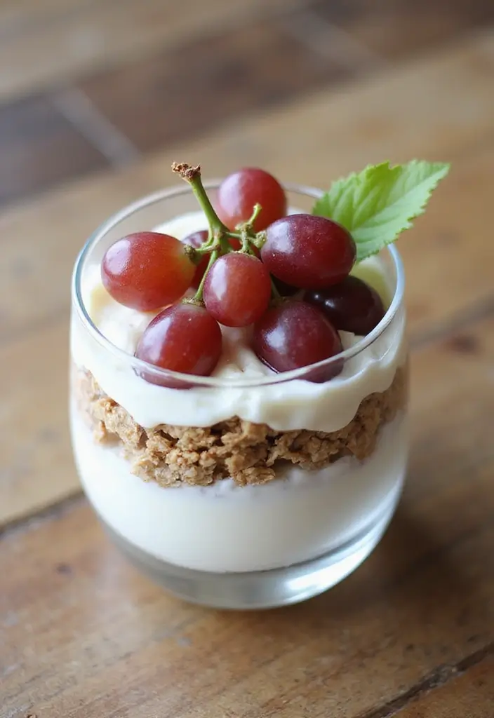 30 Gluten Free Casein Free Recipes Kids Will Enjoy - 20. Grapes & Yogurt Parfait